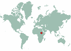Dilling Airport in world map