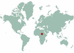 Zaghawa in world map